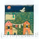 night sea landscape