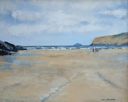 On the turn, Hayle Bay, Cornwall
