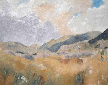 Scafells from the Duddon Valley
