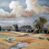 Landscape with Clouds