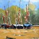 Thames Barges at Pin…