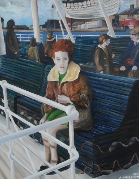 Girl on The Royal Iris