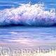Cool Blue | (sold) | | Oil on Boxed Canvas Cool Blue