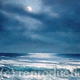 Moonlight over Manorbier | (sold) | 42 x 37cm | Oil on canvas Moonlight over Manorbier