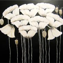 Ivory Poppies