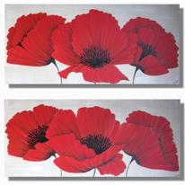Linen Poppies I 