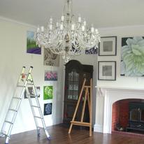 hidden Hanging more paintings.