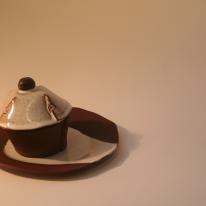 Cupcake and Plate