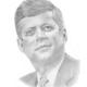 JFK | | 21 x 30cm | pencil on paper JFK