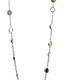 Long framed necklace