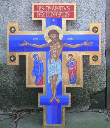 Italo Byzantine style cross