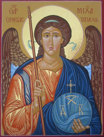 Byzantine Archangel Michael icon