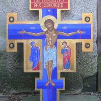 Italo Byzantine style cross