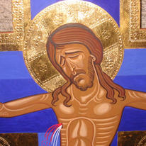 Italo Byzantine Cross (detail)