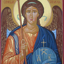 Byzantine Archangel Michael icon