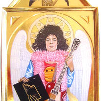 marc bolan (hub cap diamond star halo)