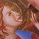painting an angel | | | egg tempera and gold leaf on panel painting an angel