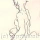 Figure Seated facing…
