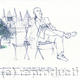 Contemplating business… | £60 | 29 x 21cm | Pencil and watercolour Contemplating business…