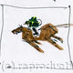 Mamlook - A Winner | £145 | 5 x 8cm | pen watercolour Mamlook - A Winner