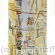 The Mediterranean -… | £15 | 23 x 48cm | watercolour poster The Mediterranean -…