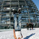 Berlin Reichstag Headstand