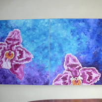 Fluted Orchids (Duo)