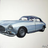 Small Originals 1954 ferrari - Acrylic on canvas