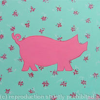 Pink Piggy in the Middle