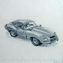 Silver Sports Car