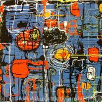 Gloss Blue (Framed)