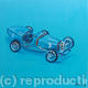 Vintage Blue Racer
