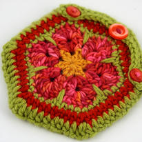 African Flower Purse