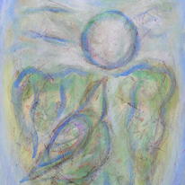 Bird in a Forest with the Moon