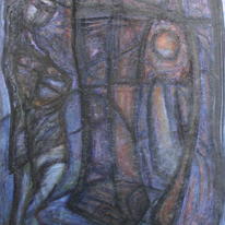 Woman Standing on Threshold