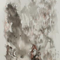 Lao Tzu Walking in  Mountains