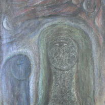 Heads on Hilltop with Angels of Redemption