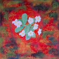 Doolin Flower Painting No. 4 - I Will Find the Lost Dolmen