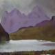 Langdales | | 25 x 36cm | Oil on panel Langdales