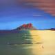 Bamburgh sunset (Private… | | 46 x 36cm | oil on panel Bamburgh sunset (Private…