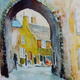 Archway (Private Collection) | | 25 x 20cm | Watercolour Archway (Private Collection)