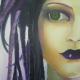 Gothic gaze (Private… | | 80 x 60cm | Oil on panel Gothic gaze (Private…
