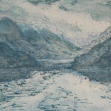 Winter Passage - Monoprint