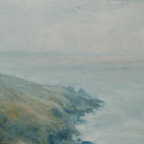 Mist rising above Rinsey Head