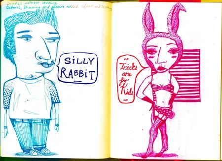Silly Rabbit (sketchbook)