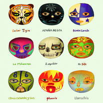 Lucha Libre Mascaras