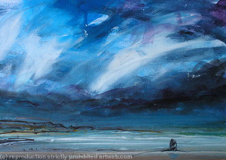 Appoaching Storm [Black Nab, Saltwick Bay]