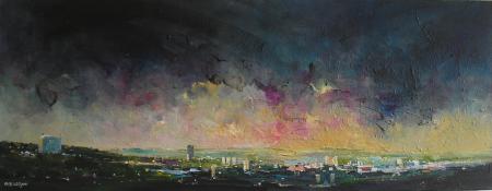 Morning Stormlight (Sheffield From Meersbrook Park)