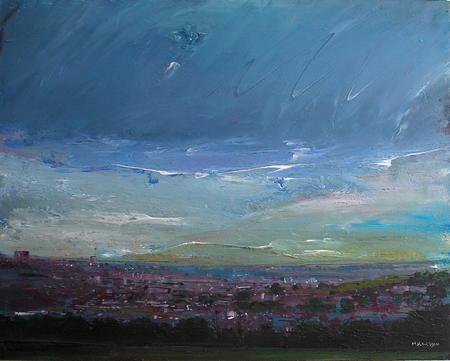 Storm Sky over the City [Dawn]