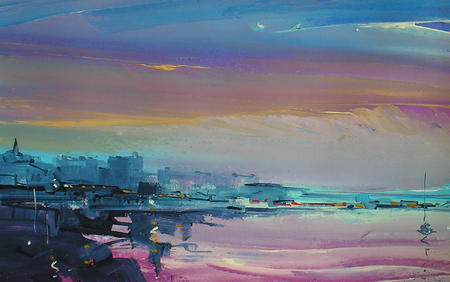 Evening Harbour 5 [Whitby]
